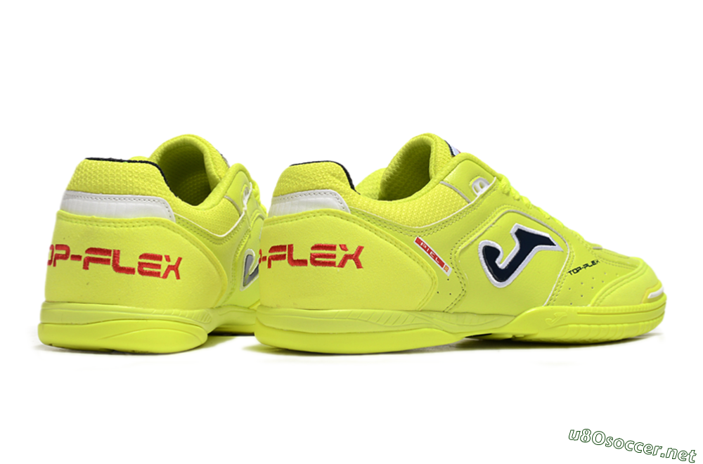 Men's Joma Top Flex IC Football Shoes - Yellow/Black/Red 6