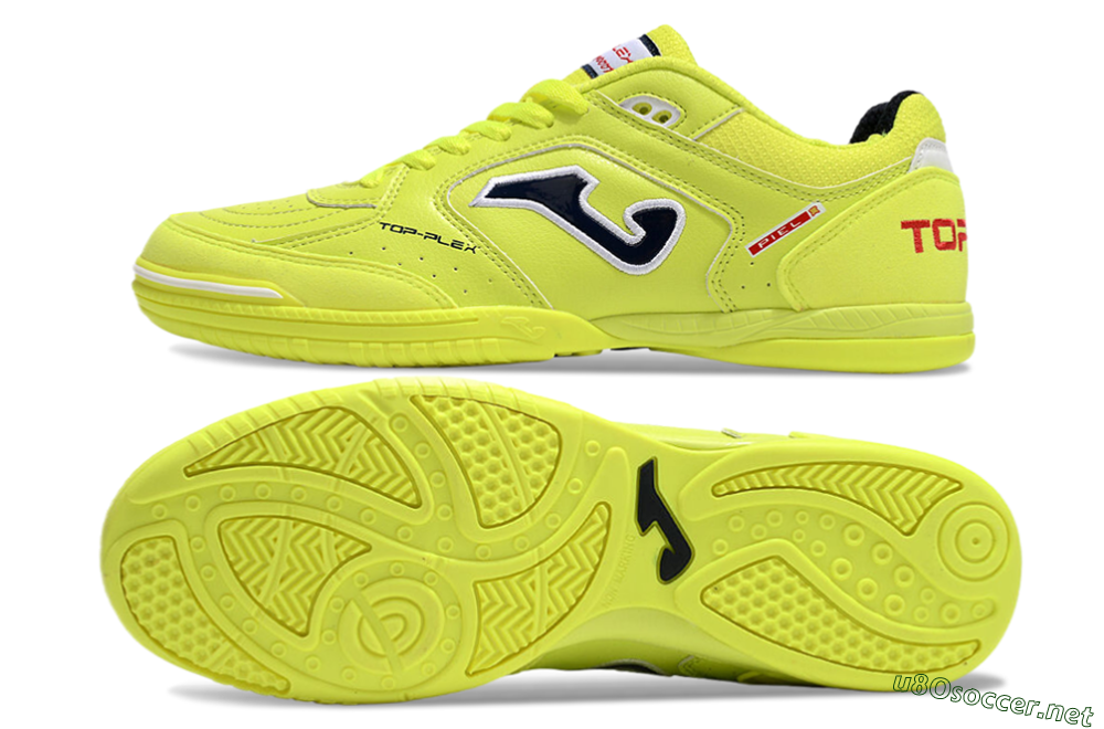 Men's Joma Top Flex IC Football Shoes - Yellow/Black/Red 1