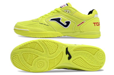 Men's Joma Top Flex IC Football Shoes - Yellow/Black/Red