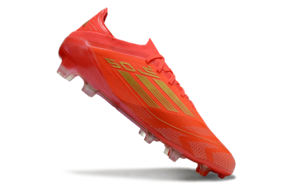 Men's Adidas F50 Elite FG Football Boots - Red/Gold