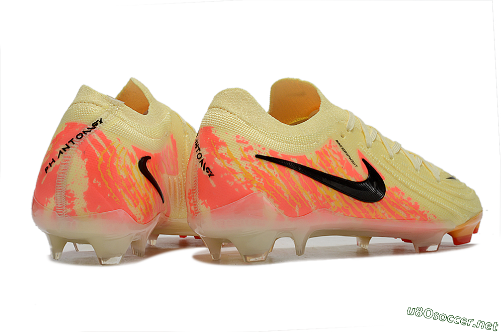 Men's Nike Phantom Luna Elite NU FG Football Boots - Yellow/Black/Red 6