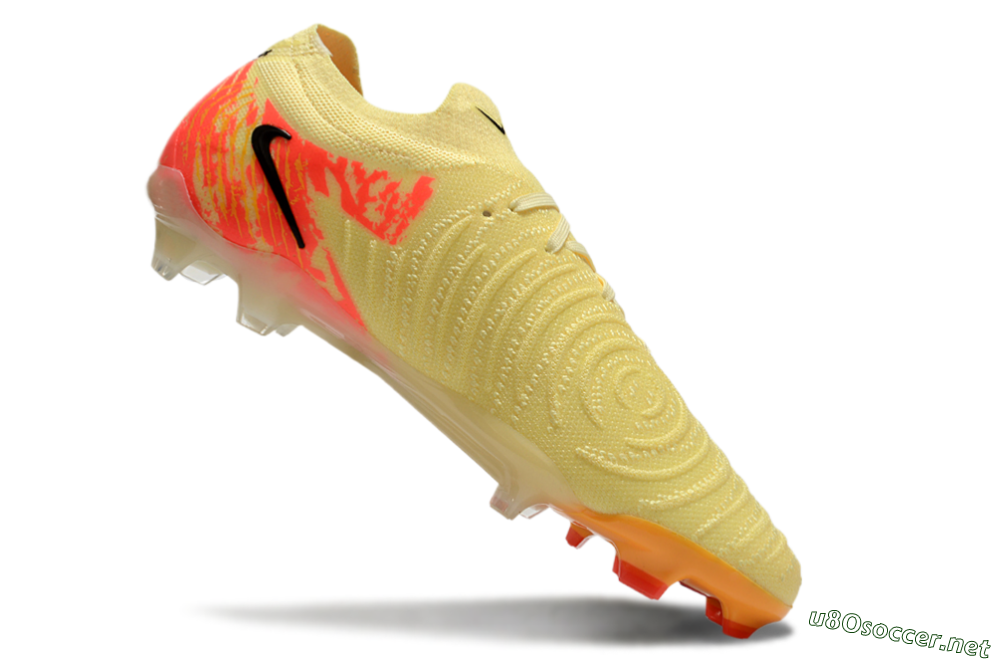 Men's Nike Phantom Luna Elite NU FG Football Boots - Yellow/Black/Red 4