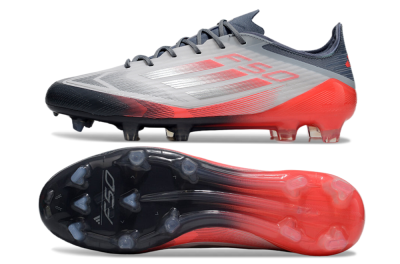 Men's Adidas F50 Elite FG Football Boots - Silver/White/Pink