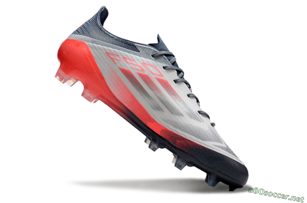 Men's Adidas F50 Elite FG Football Boots - Silver/White/Pink 4