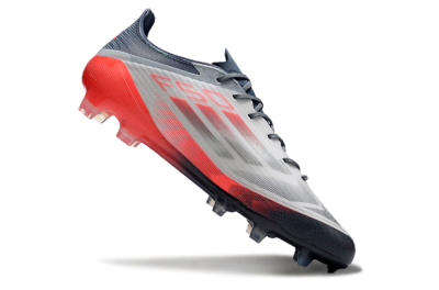Men's Adidas F50 Elite FG Football Boots - Silver/White/Pink