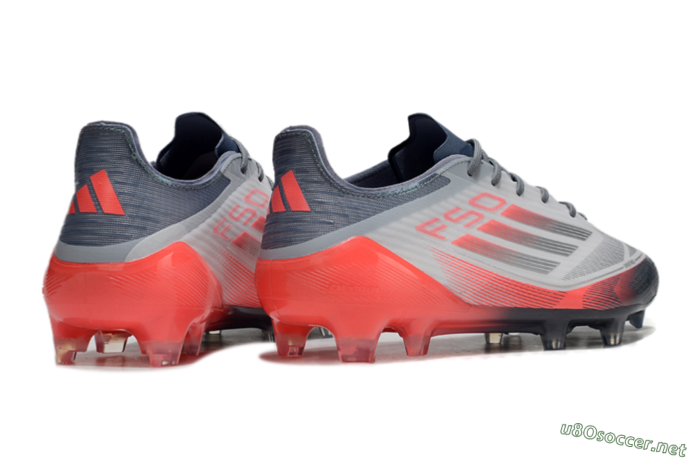 Men's Adidas F50 Elite FG Football Boots - Silver/White/Pink 5