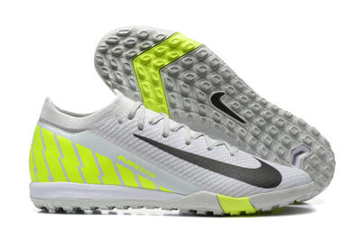 Men's Nike Air Zoom Mercurial Vapor 16 Elite TF Football Shoes - Grey/Yellow/Silver