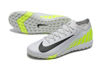 Men's Nike Air Zoom Mercurial Vapor 16 Elite TF Football Shoes - Grey/Yellow/Silver