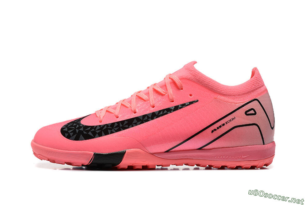 Unisex Nike Air Zoom Mercurial Vapor 16 Elite TF Football Shoes - Pink/Black 0