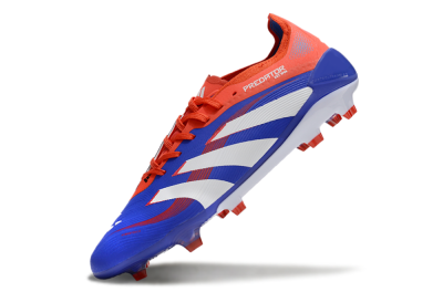 Unisex Adidas Predator 25 Elite FG Football Boots - Blue/White/Red