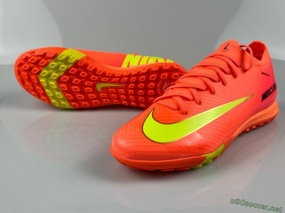 Unisex Nike Air Zoom Mercurial Vapor 16 Elite TF Football Shoes - Red/Yellow/Black