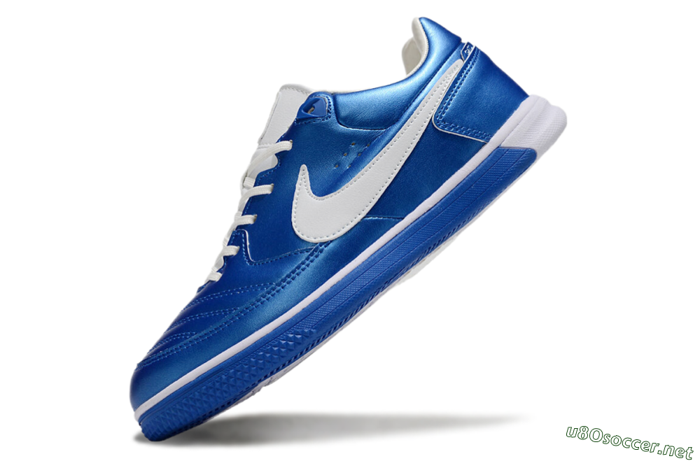 Men's Nike Gota 2 IC Football Shoes - Blue/White 4