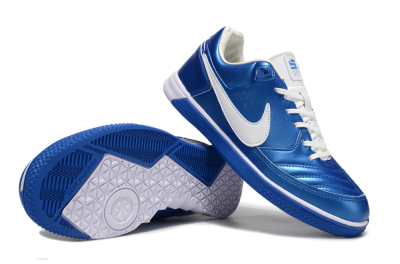 Men's Nike Gota 2 IC Football Shoes - Blue/White