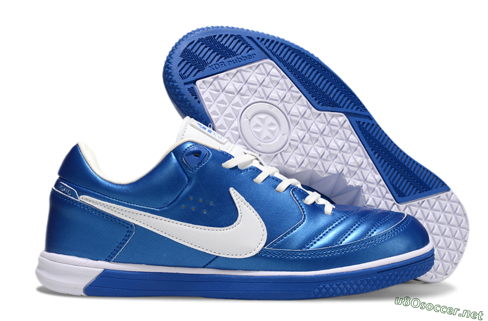 Men's Nike Gota 2 IC Football Shoes - Blue/White 2