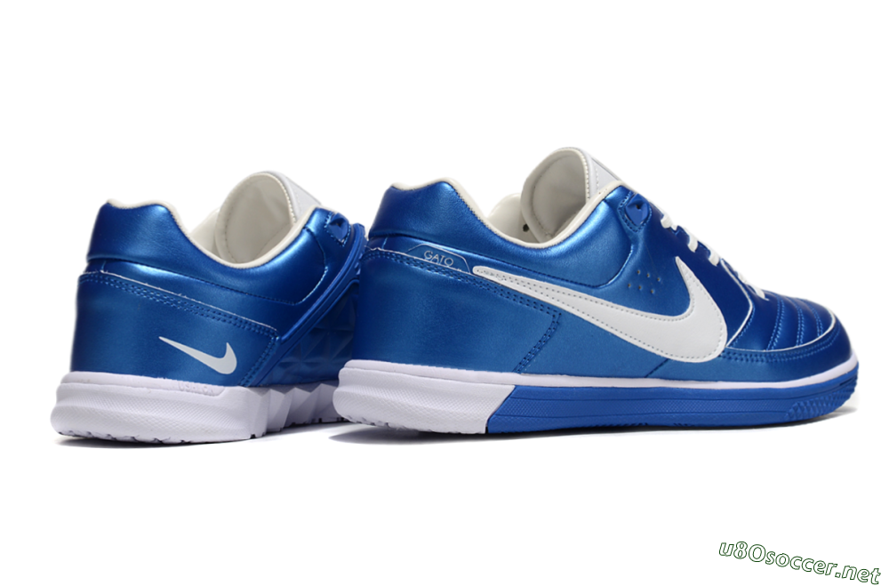 Men's Nike Gota 2 IC Football Shoes - Blue/White 5