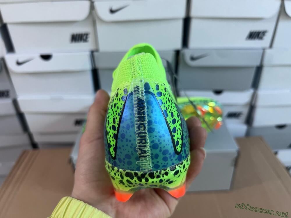 Unisex Nike Air Zoom Mercurial Vapor 16 Elite FG Football Boots - Yellow/Black/Orange