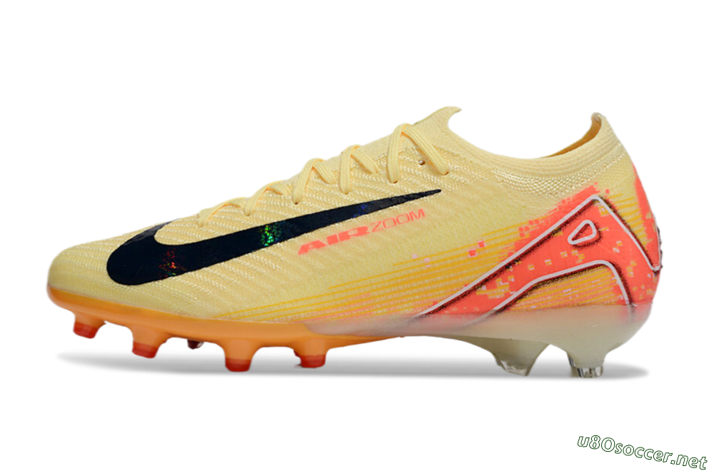 Men's Nike Air Zoom Mercurial Vapor 16 Elite AG Football Boots - Yellow/Black/Red 0