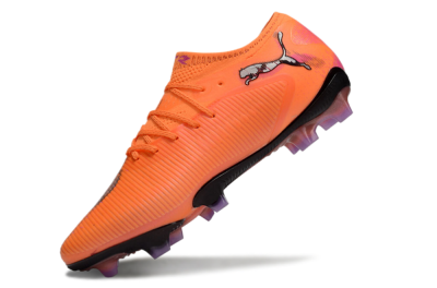 Men's Puma Future 8 Ultimate FG Football Boots - Orange/Purple/Grey