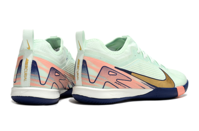 Men's Nike Air Zoom Mercurial Vapor 16 Pro IC Football Shoes - Jade/Gold/Pink