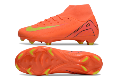 Men's Nike Air Zoom Mercurial Superfly 10 Academy FG Football Boots - Red/Yellow/Black