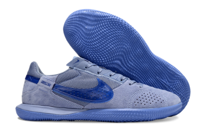 Men's Nike Street Gato IC Football Shoes - Blue/Blue