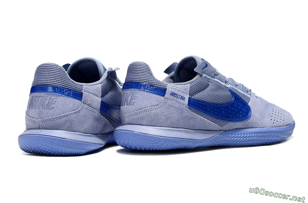 Men's Nike Street Gato IC Football Shoes - Blue/Blue 6