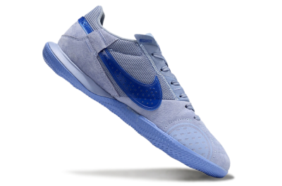 Men's Nike Street Gato IC Football Shoes - Blue/Blue