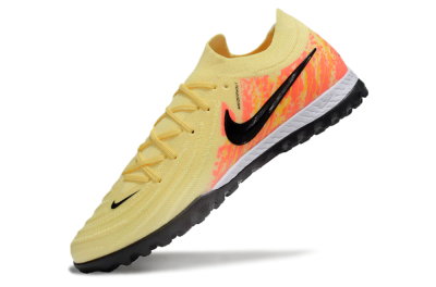 Men's Nike Phantom GX 2 Elite TF Football Shoes - Yellow/Black/Red