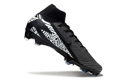 Unisex Nike Air Zoom Mercurial Superfly 10 Elite FG Football Boots - Black/White/Blue