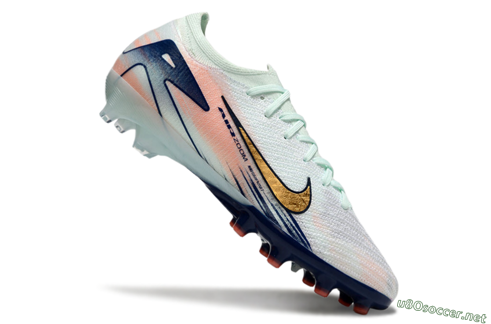 Unisex Nike Air Zoom Mercurial Vapor 16 Elite AG Football Boots - Jade/Yellow/Pink/Blue 4