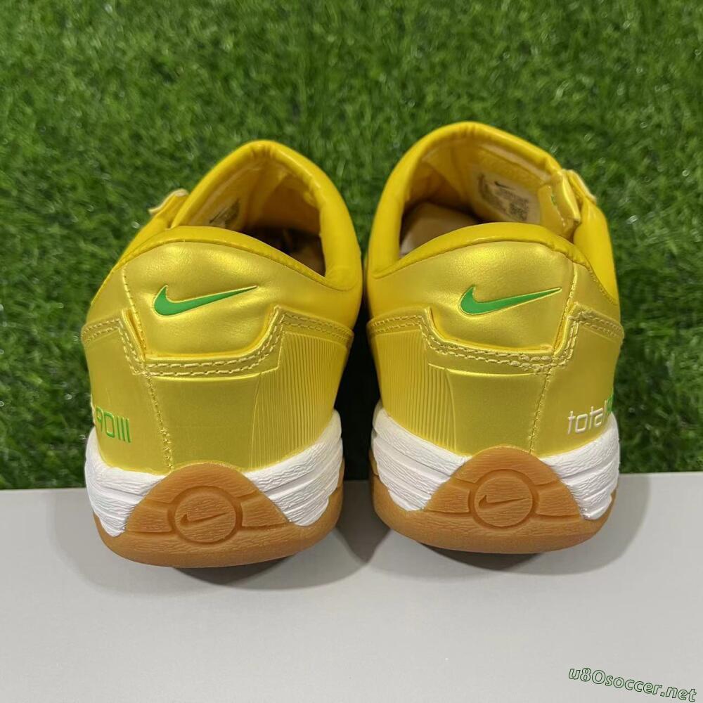 Men's Nike Total 90 II IC Football Shoes - Yellow/Green/White