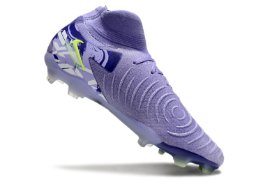Unisex Nike Phantom Luna Elite FG Football Boots - Purple/Yellow/White