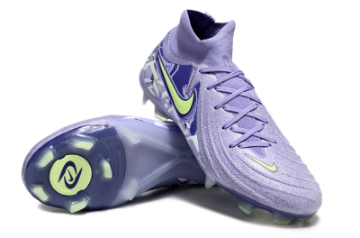 Unisex Nike Phantom Luna Elite FG Football Boots - Purple/Yellow/White