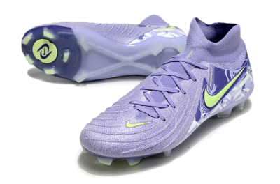 Unisex Nike Phantom Luna Elite FG Football Boots - Purple/Yellow/White