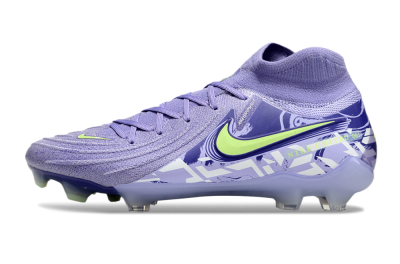 Unisex Nike Phantom Luna Elite FG Football Boots - Purple/Yellow/White