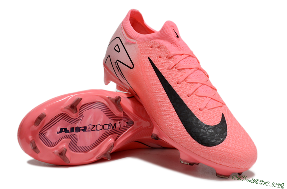 Unisex Nike Air Zoom Mercurial Vapor 16 Elite FG Football Boots - Red/Black 3