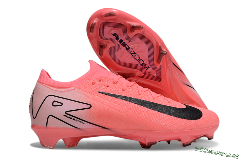 Unisex Nike Air Zoom Mercurial Vapor 16 Elite FG Football Boots - Red/Black 2
