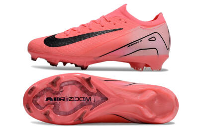 Unisex Nike Air Zoom Mercurial Vapor 16 Elite FG Football Boots - Red/Black