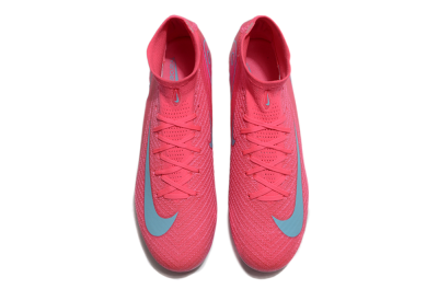 Men's Nike Air Zoom Mercurial Superfly 10 Elite SG Football Boots - Pink/Jade