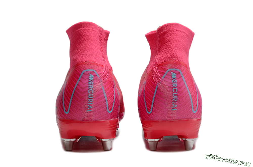 Men's Nike Air Zoom Mercurial Superfly 10 Elite SG Football Boots - Pink/Jade 5