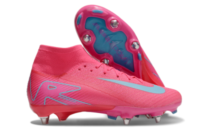 Men's Nike Air Zoom Mercurial Superfly 10 Elite SG Football Boots - Pink/Jade