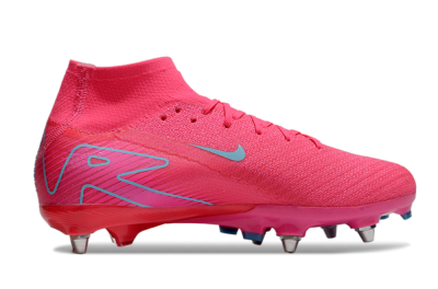 Men's Nike Air Zoom Mercurial Superfly 10 Elite SG Football Boots - Pink/Jade