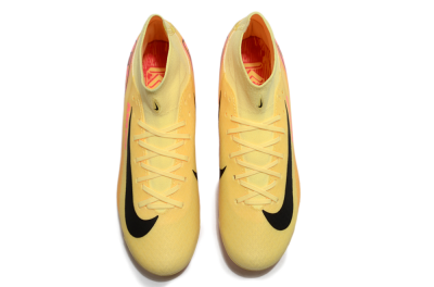 Unisex Nike Air Zoom Mercurial Superfly 10 Academy AG Football Boots - Yellow/Black/Red