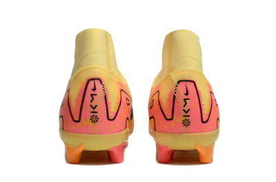 Unisex Nike Air Zoom Mercurial Superfly 10 Academy AG Football Boots - Yellow/Black/Red