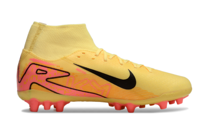 Unisex Nike Air Zoom Mercurial Superfly 10 Academy AG Football Boots - Yellow/Black/Red