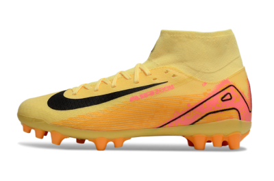 Unisex Nike Air Zoom Mercurial Superfly 10 Academy AG Football Boots - Yellow/Black/Red