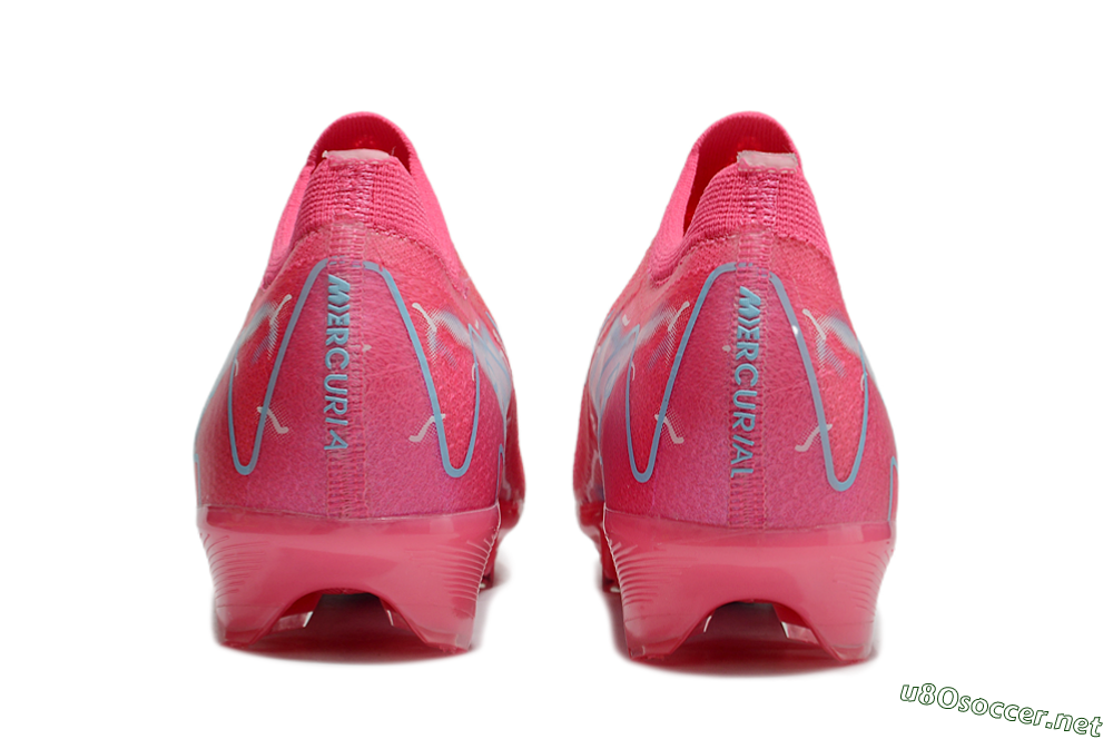 Unisex Nike Air Zoom Mercurial Vapor 16 Elite FG Football Boots - Pink/White/Jade 5