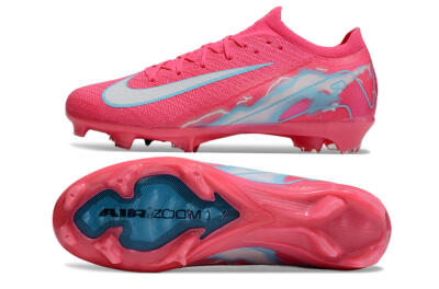 Unisex Nike Air Zoom Mercurial Vapor 16 Elite FG Football Boots - Pink/White/Jade