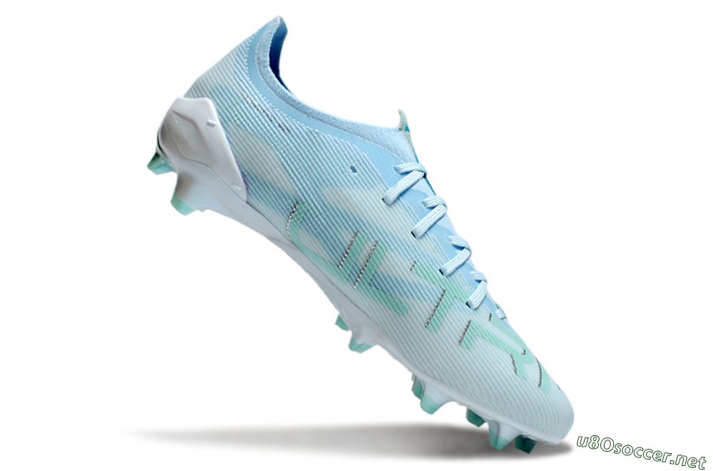 Men's Puma Ultra Ultimate FG Football Boots - Jade/Silver/Blue 4