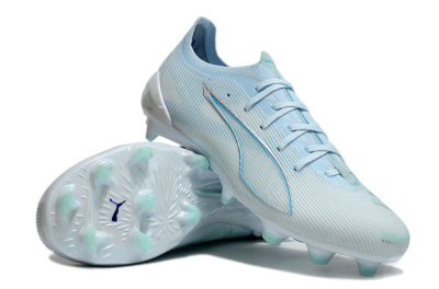 Men's Puma Ultra Ultimate FG Football Boots - Jade/Silver/Blue